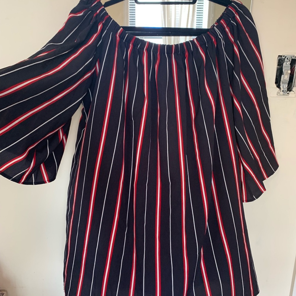 Off the shoulder dress